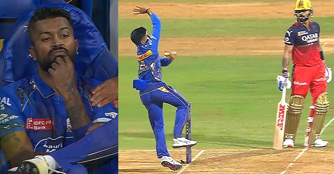 hardik-pandya-vignesh-puthur-virat-kohli ഹാർദിക് പാണ്ഡ്യ, വിഘ്നേഷ് പുത്തുരൂം വിരാട് കോലിയും (എക്സിൽ നിന്നുള്ള ദൃശ്യങ്ങൾ)