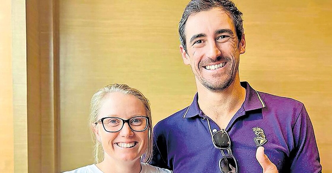 Mitchell-Starc-Alyssa
അലീസ ഹീലിയും ഭർത്താവ് മിച്ചൽ സ്റ്റാർക്കും (ഫയൽ ചിത്രം)