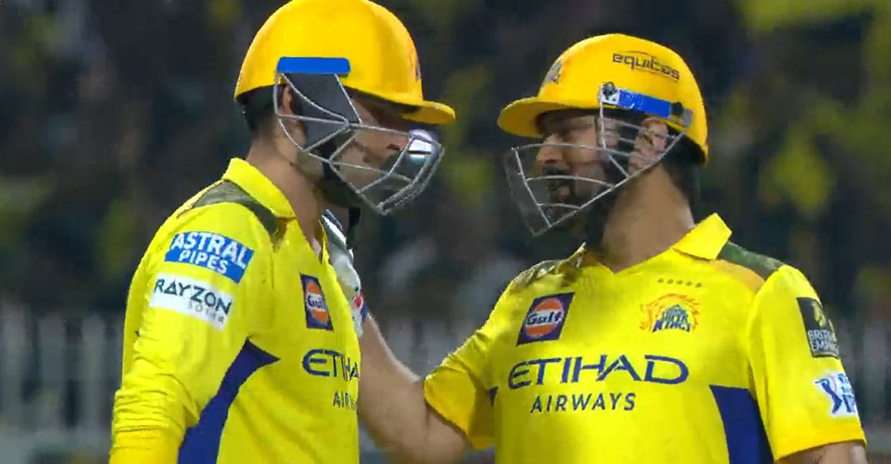 മുട്ടിക്കളിച്ച് ആദ്യം കൊൽക്കത്തയെ കൊതിപ്പിച്ചു, അവസാന ഓവറിൽ റസ്സലിനെ സിക്സർ തൂക്കി ധോണി; ഒടുവിൽ ‘180 പ്ലസ്’ പിന്തുടർന്ന് ജയിച്ച് ചെന്നൈ