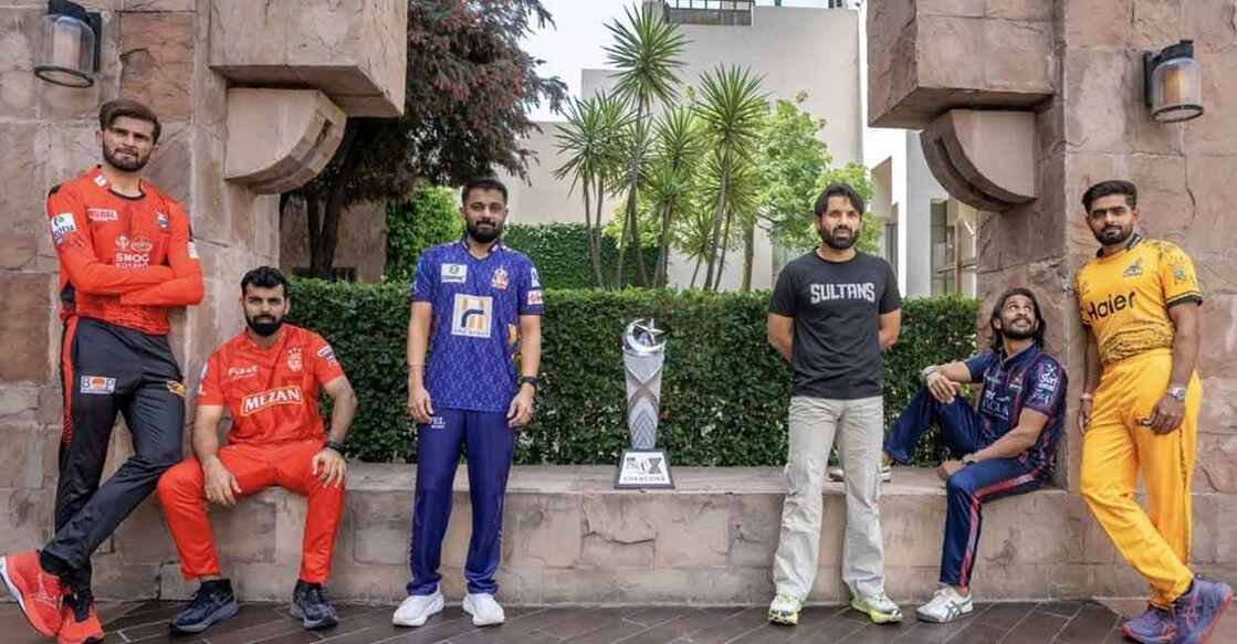 psl-captains പിഎസ്എൽ ടീമുകളുടെ ക്യാപ്റ്റൻമാർ (ഫയൽ ചിത്രം)