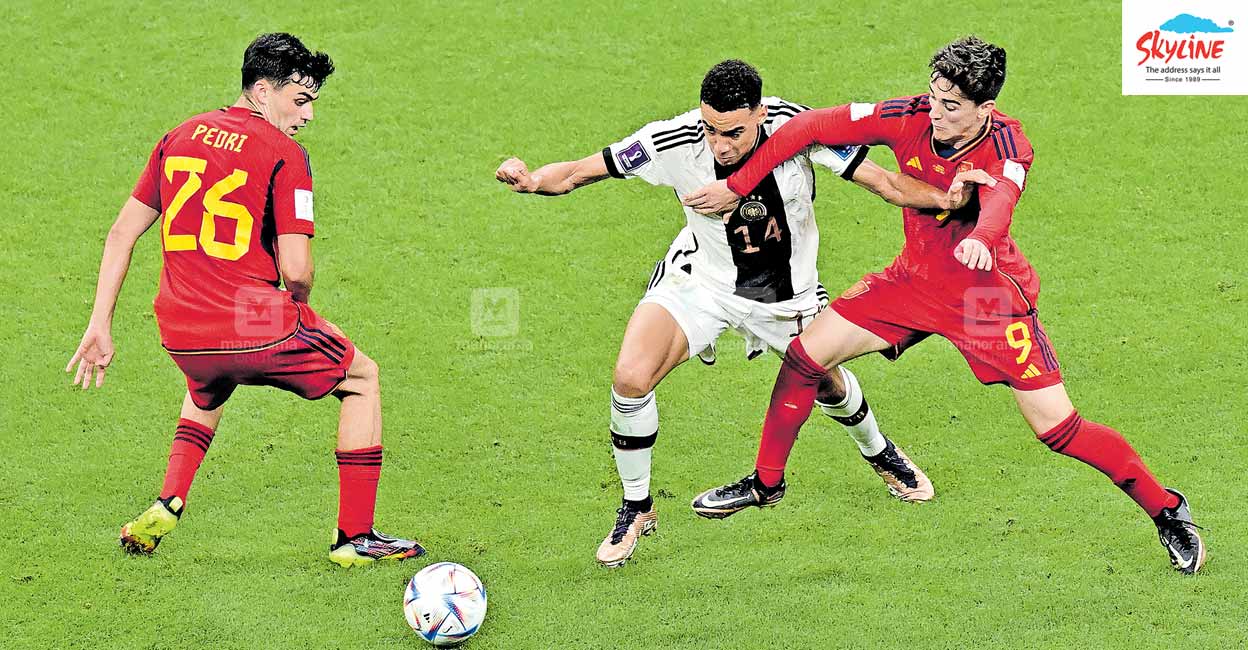 In This Photo The Future Of World Football Spain Vs Germany Match 