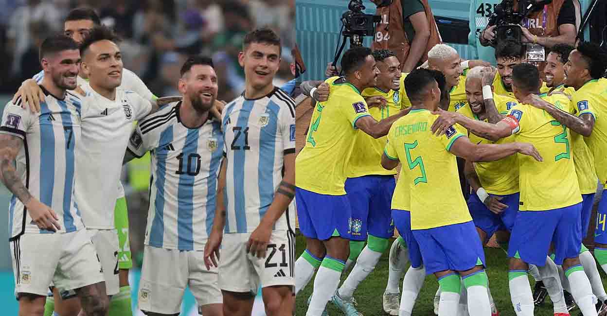 അർജന്റീനയെ കേരളത്തിൽ നേരിടാൻ ബ്രസീല്‍ ടീമിനെ എത്തിക്കാൻ ശ്രമം; കളിക്കാൻ ക്ഷണിച്ചതായി പ്രതികരണം