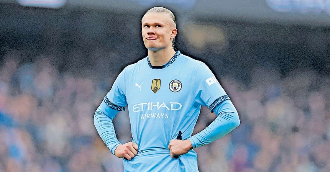 SOCCER-ENGLAND-MCI-EVE/REPORT പെനൽറ്റി കിക്ക് പാഴാക്കിയ എർലിങ് ഹാളണ്ടിന്റെ നിരാശ