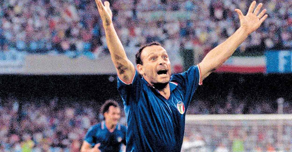FILES-FBL-ITA-SCHILLACI-OBIT
1990 ലോകകപ്പിന്റെ സെമിഫൈനലിൽ അർജന്റീനയ്ക്കെതിരെ ഗോൾ നേടിയപ്പോൾ സാൽവതോറെ സ്കില്ലാച്ചിയുടെ ആഹ്ലാദം. (ഫയൽ ചിത്രം)