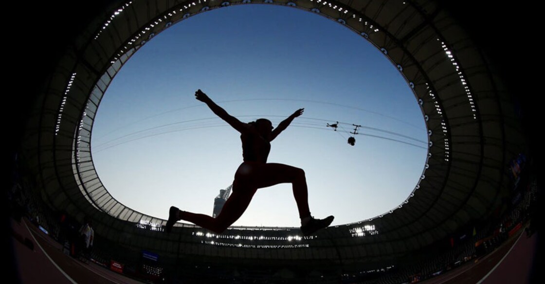 doha-world-athletics-championship ദോഹയിൽ നടക്കുന്ന ലോക അത്ലറ്റിക്സ് ചാംപ്യൻഷിപ്പിൽനിന്നുള്ള ദൃശ്യം.