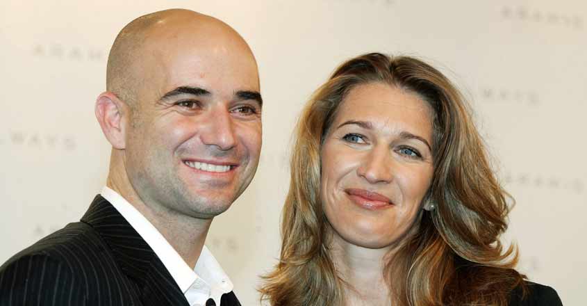 APTOPIX GERMANY PEOPLE GRAF AGASSI APTOPIX GERMANY PEOPLE GRAF AGASSI