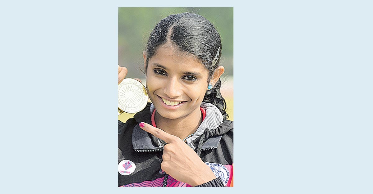 National Junior Athletics: One gold for Kerala, 2 silver |  National junior athletics