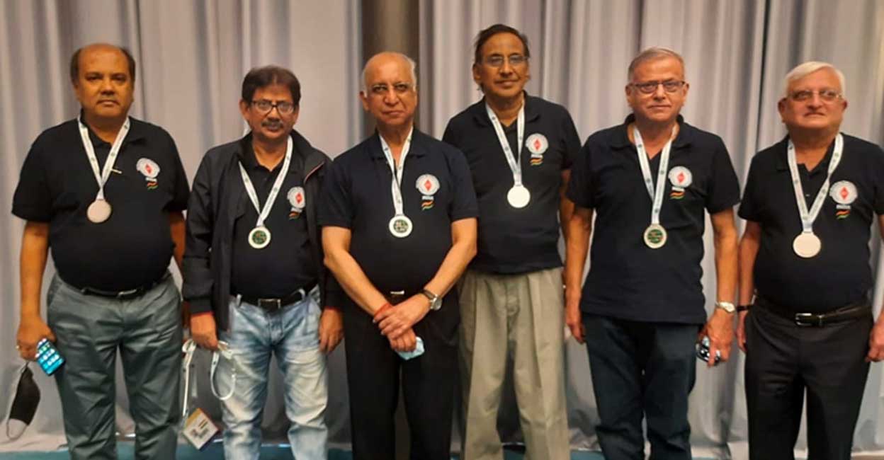 ലോക ബ്രിജ് ഇന്ത്യ സീനിയേഴ്സിന് വെള്ളി World Bridge Championship