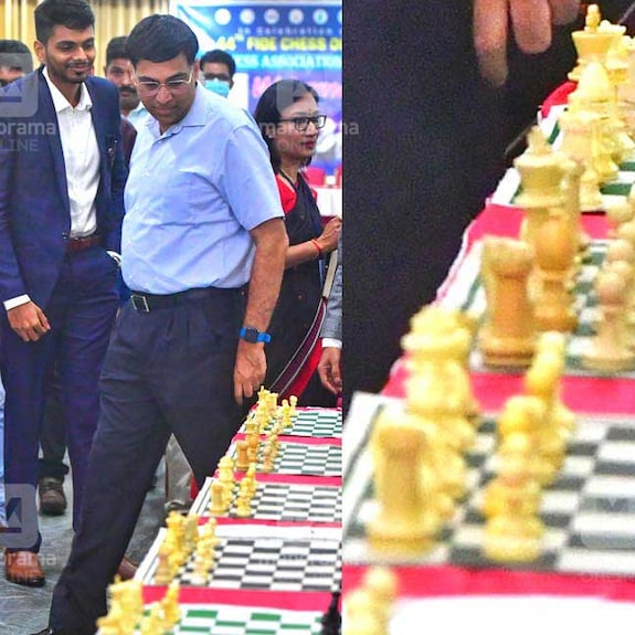 അച്ഛാ, ഞാൻ കംപ്യൂട്ടറിനെ തോൽപിച്ചു! -Akhil Anand, Viswanathan Anand, Chess