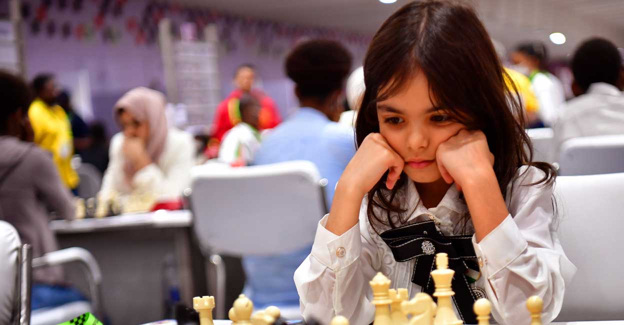 8-year-old girl from Palestine, the darling of Chess Olympiad