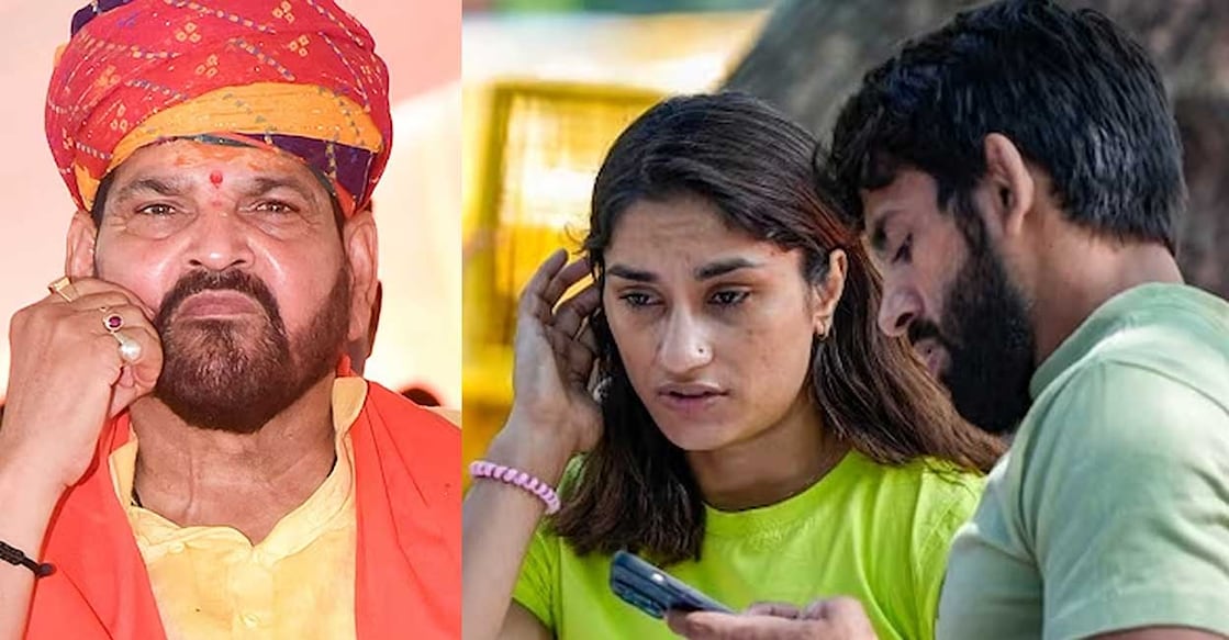 brij-bhushan-vinesh-phogat-bajrang-punia ബ്രിജ് ഭൂഷൺ ശരൺ സിങ്, വിനേഷ് ഫോഗട്ടും ബജ്രംഗ് പൂനിയയും