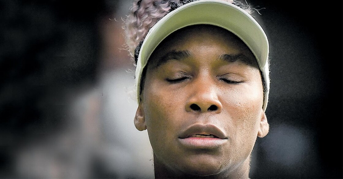 american-tennis-player-venus-willaim വീനസിന്റെ നിരാശ.