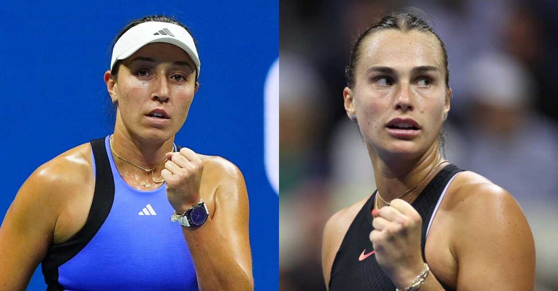 pegula-sabalenka ജെസിക്ക പെഗുല, അരിന സബലേങ്ക. Photo: X@USOpen