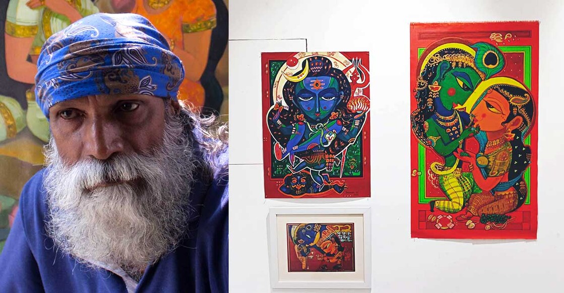 jeevan-lal-painting-exhibition-at-kottayam-art-gallary