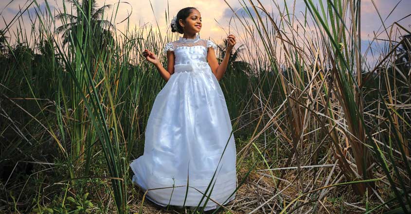 First Holy Communion Dresses - Continuing to showcase new dresses arriving  for Winter2021 & Spring 2022 Communion. This is another stunning couture  dress by Emmerling, arriving this Autumn. #holycommuniondressuk  #holycommuniondresses ...