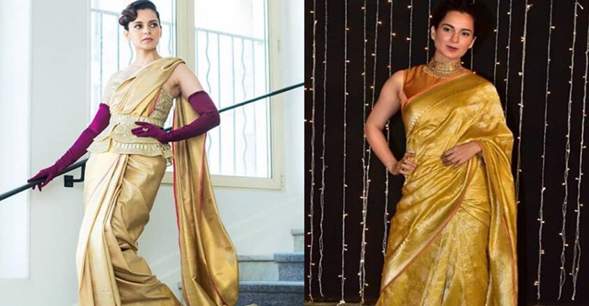 Kangana-Ranaut-saree-1 Kangana-Ranaut-saree-1