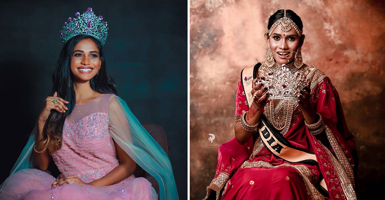 Shruti Sithara Wins Miss Trans Global Title Sruthy Sithara Miss Trans