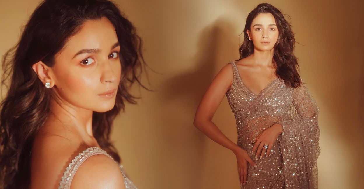 Alia looks gorgeous in saree, fans are excited