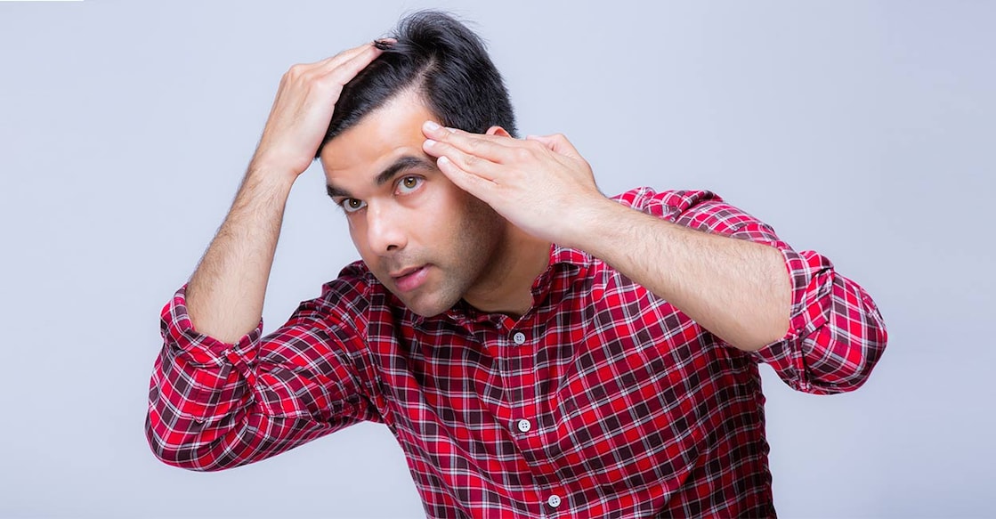 hairfall-man Image Credit:Deepak Sethi/ Istock
