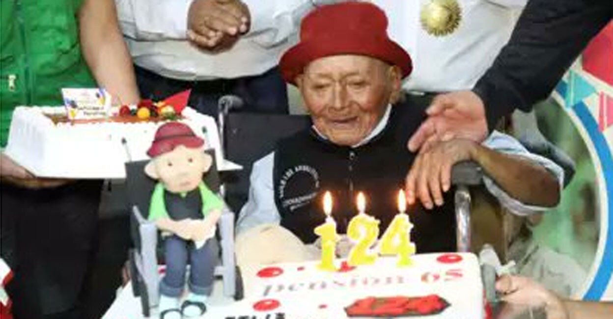 World’s Oldest Grandfather at Age 124 Eats Mutton and Fruits in Peru – Marcelino Abad Sets Record