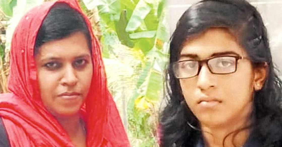 sabira-and-her-daughter സാബിറയും മകൾ അൻസിയയും