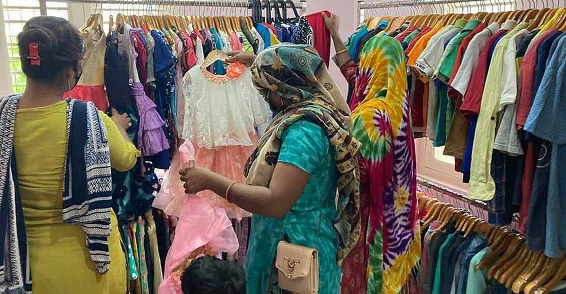 cloth-for-just-one-rupees-in-bengaluru Image Credits : Ava NAva / Facebook