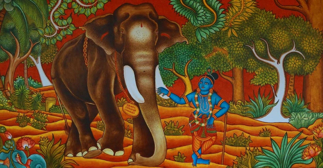 guruvayoor-padmanabhan-s-life-story-as-mural-painting