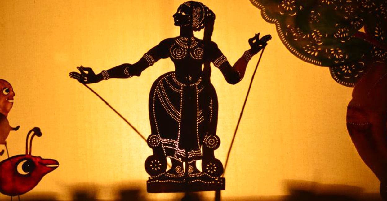 തോല്‍പ്പാവക്കൂത്തിന്റെ ചരിത്രവും രംഗാവിഷ്ക്കാരവും Shadow Puppet Play