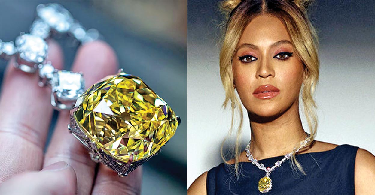 ആ മഞ്ഞ വൈരക്കല്ല് നെക്‌ലേസ് ധരിച്ച് ബിയോൺസും | Tiffany Yellow Diamond ...