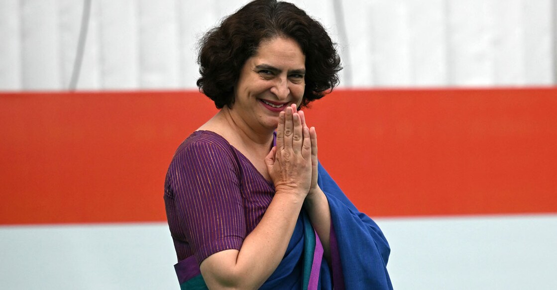 പ്രിയങ്ക ഗാന്ധി. ചിത്രം: Money Sharma/ AFP