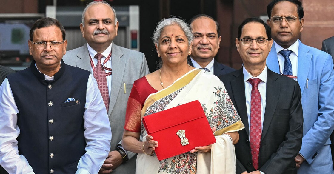 നിർമല സീതാരാമൻ∙ ചിത്രം: (Photo by Money SHARMA / AFP)