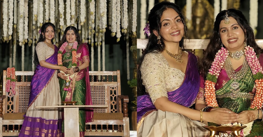 diya-main ദിയയും അഹാനയും∙ ചിത്രം: ahaana_krishna, _stories_by_mathews__/ Instagram