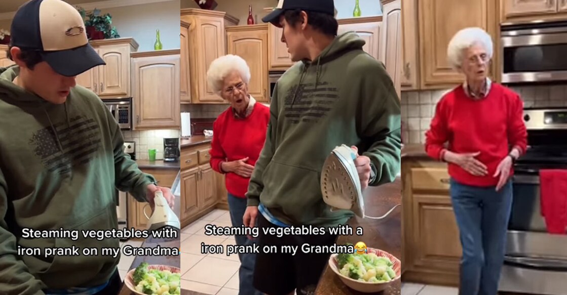grandson-steaming-prank-vegetable-grandma-viral-video grandson-steaming-prank-vegetable-grandma-viral-video