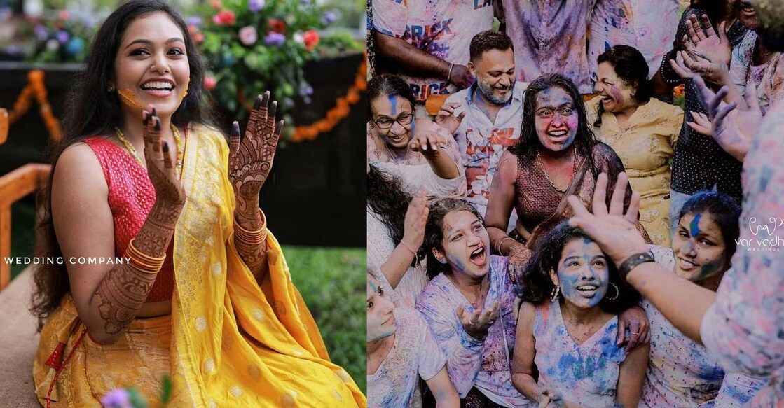 actress-rebecca-santhosh-haldi-photos Image Credits : Instagram