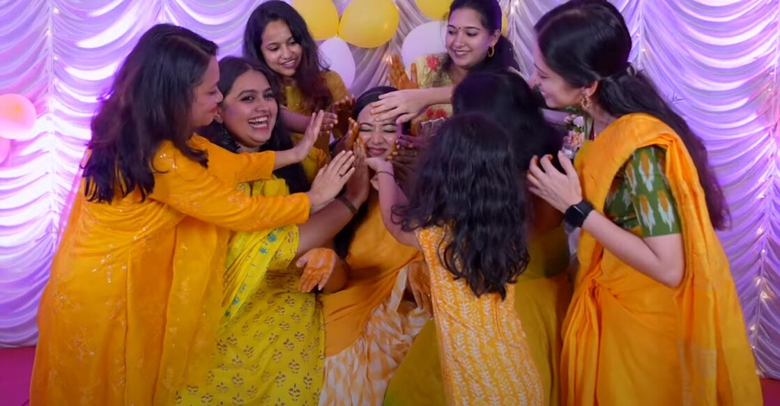 haldi-celebration-of-actress-gowri-krishnan haldi-celebration-of-actress-gowri-krishnan