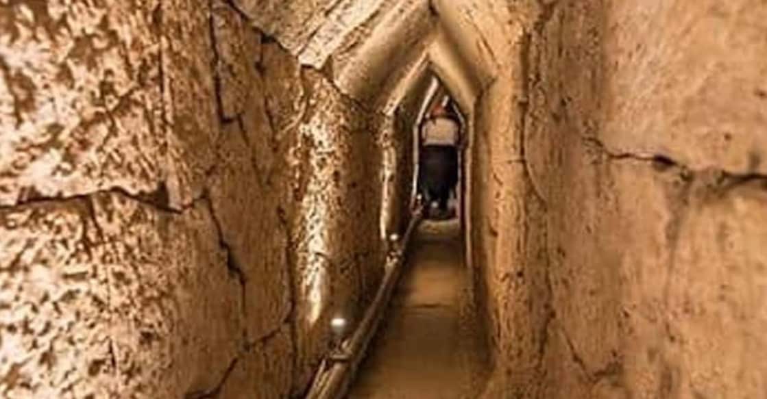 tunnel Photo: Egyptian Ministry of Tourism and Antiquities
