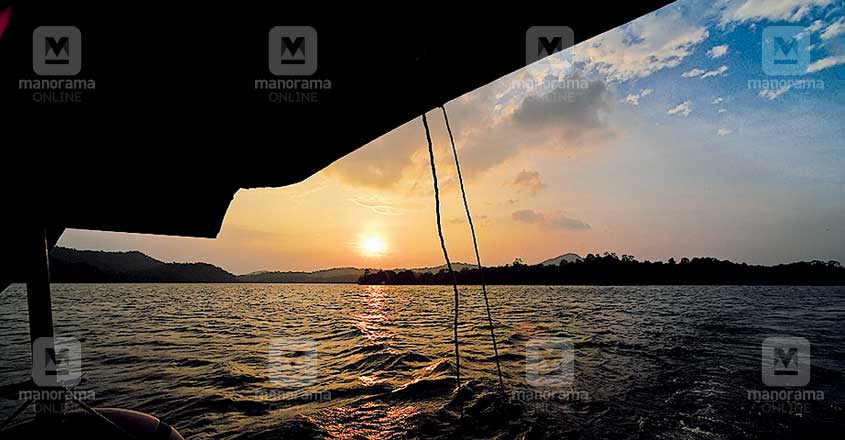 kollam-parappardam-evening-view kollam-parappardam-evening-view