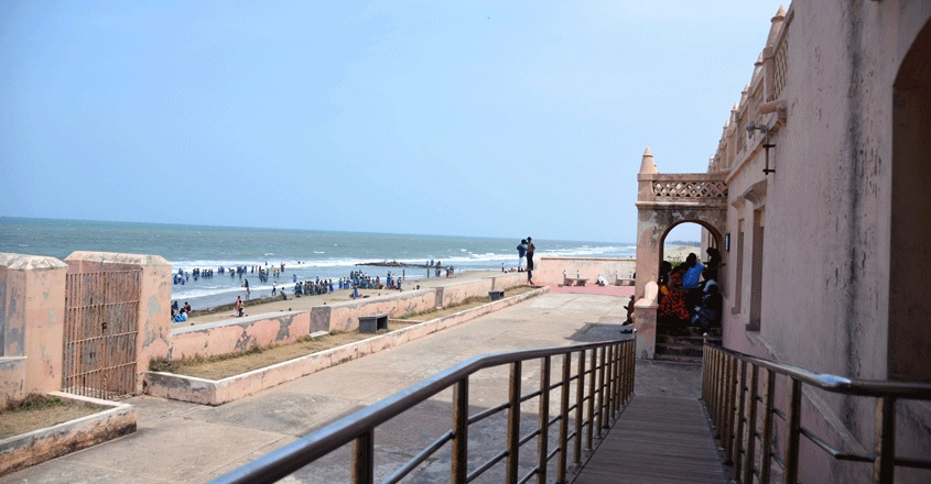 Tharangambadi-Danish-Fort-Beach7 Tharangambadi-Danish-Fort-Beach7