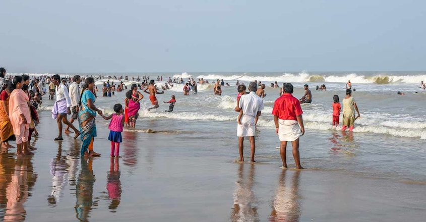 Velankanni--beach Velankanni--beach