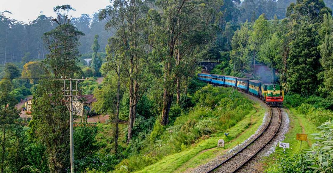 Nilgiri Mountain Railway Mettopalaiym to Ooty. Image Credit: AnilD/shutterstock