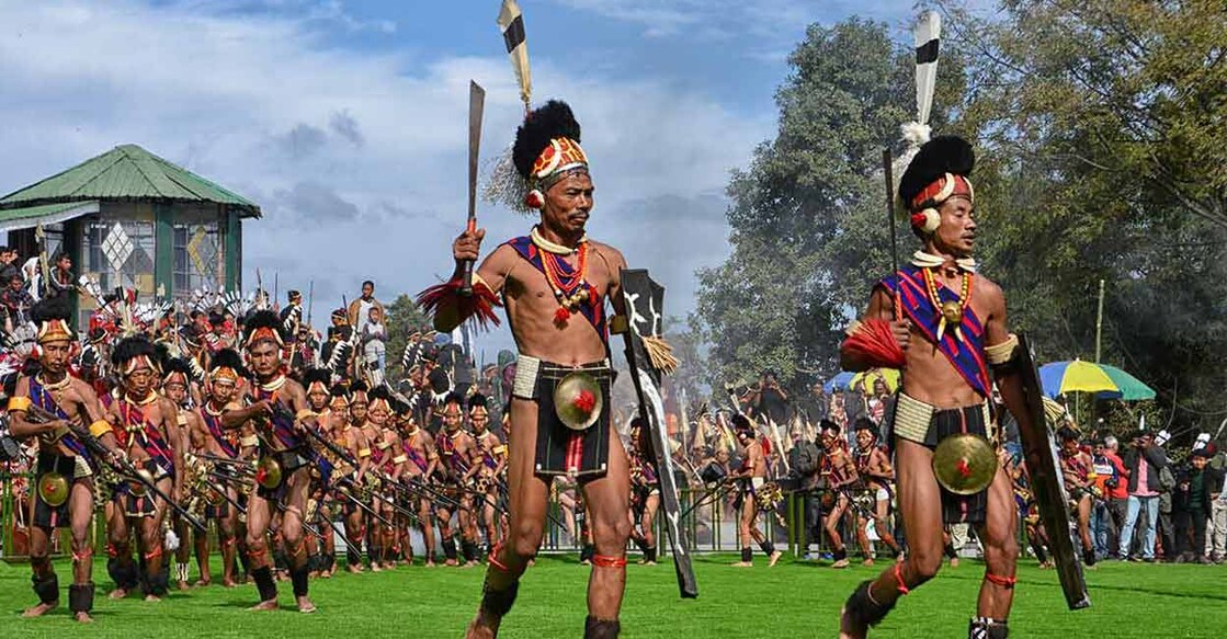 kohima-india-festival-hornbill Hornbill Festival. Image Credit : Anita in travel/shutterstock.com