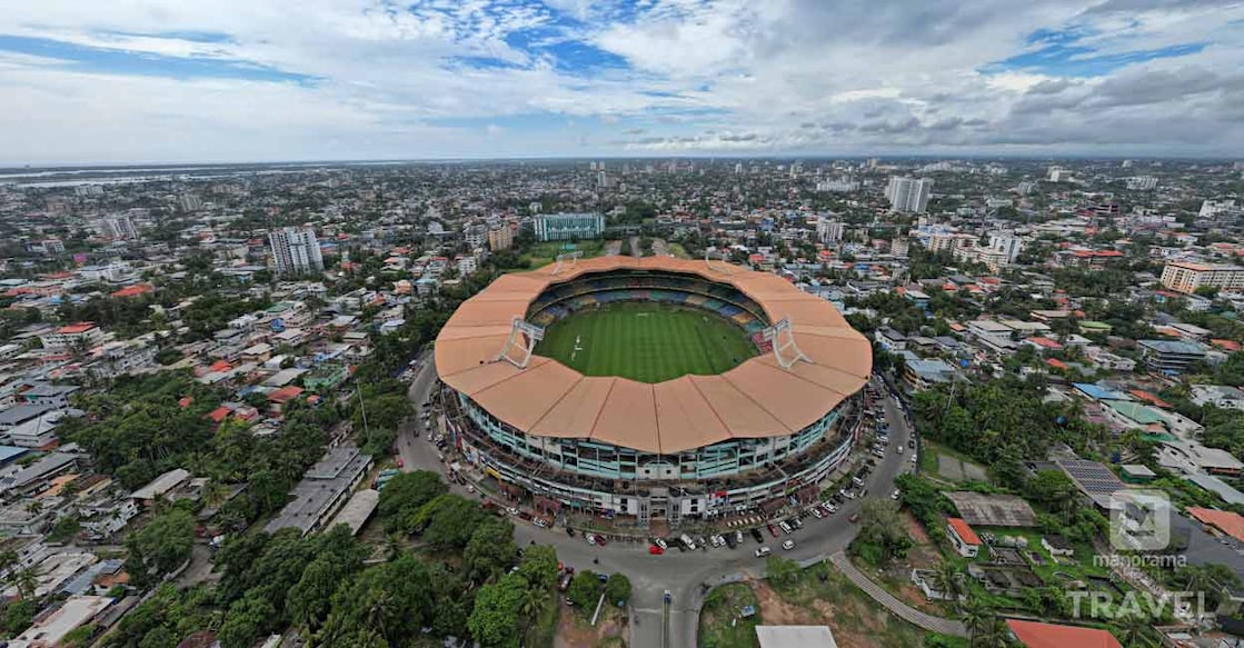 JAWAHARLAL_NEHRU_STADIUM_KALOOR_202 കൊച്ചിയിലെ കലൂർ ജവാഹർലാൽ നെഹ്റു സ്റ്റേഡിയം: Photo : Sreekumar E V/ Manorama