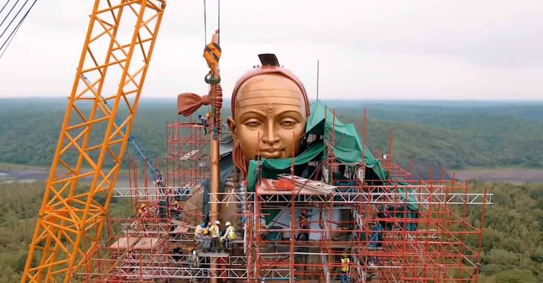 omkareshwar Image Credit : Ekatma Dham/ x.com