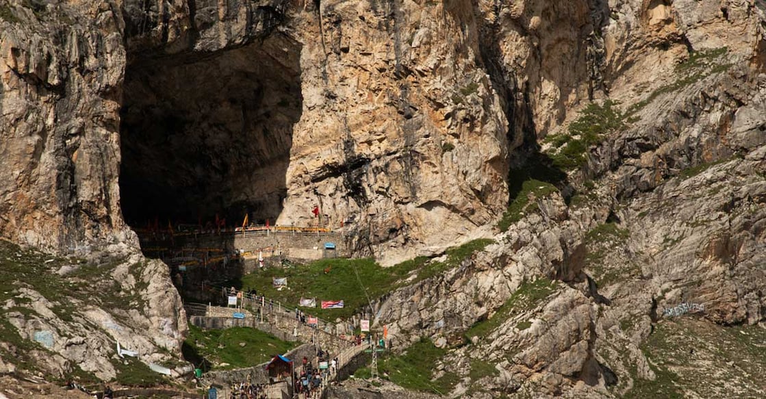 Amarnath cave temple. Image Credit : ePhotocorp/istockphoto