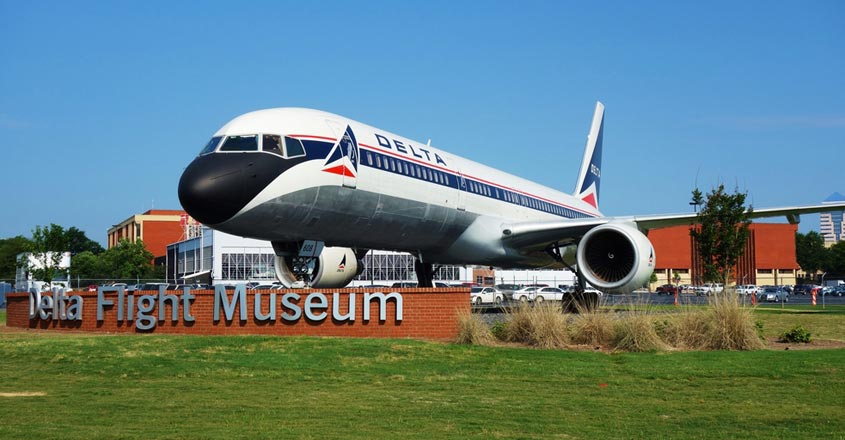 Delta-Flight-Museum,-Atlanta,-Georgia Delta-Flight-Museum,-Atlanta,-Georgia