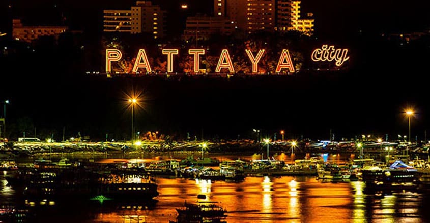 Pattaya City Thailand, Night Light Pattaya City Thailand, Night Light