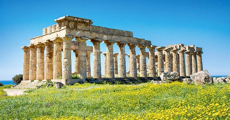 Greek Temple at Selinunte Greek Temple at Selinunte