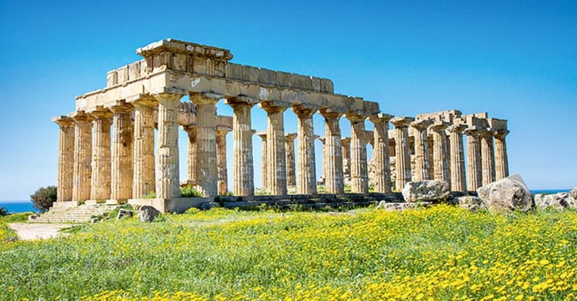 Greek Temple at Selinunte Greek Temple at Selinunte