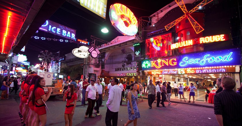 Pattaya lockdown picture