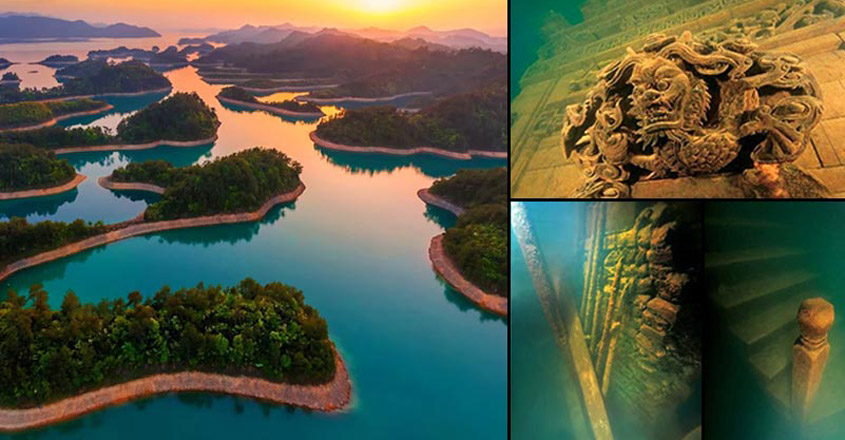 അറ്റ്ലാന്റിസ്, ചൈന മുക്കിയ നഗരം; വെളളത്തിനടിയിലെ അദ്ഭുത